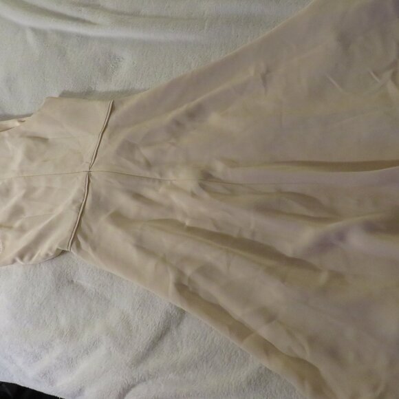 J Crew Cream Dress  Size 00 - Picture 9 of 10